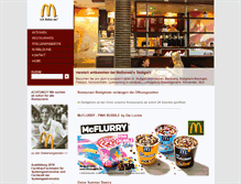 Tablet Screenshot of mcdonalds-stuttgart.de